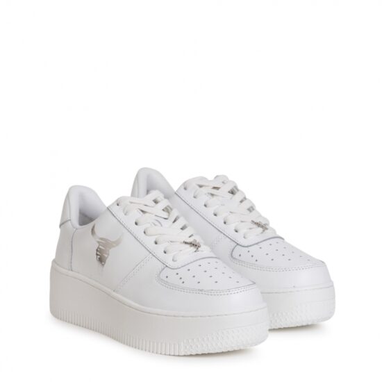 Foto Windsor Smith, Sneakers - Remix - Colore Bianco-Argento